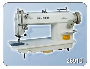 Singer 2691D300A Industrial Sewing Machine Complete with Table Stand 