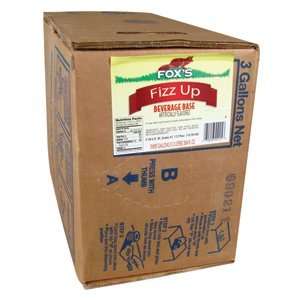 Foxs Bag In Box Fizz Up Beverage / Soda Syrup 5 Gallon  