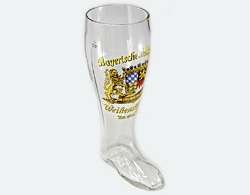 Weihenstephan Brewery 2 Liter German Beer Glass Boot  