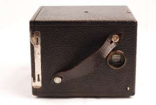 ANTHONY & SCOVILL ROLL FILM BOX CAMERA C1902 W/ LEATHER CASE  