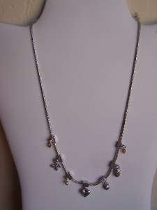 BRIGHTON Heart, Pearl, Crystal, Cross Necklace/NWT!~  