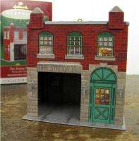 Hallmark Ornament 2001 Town & Country Fire Station #1  