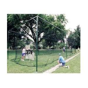  ATEC Free Standing Batting Cage Frame 70 Feet Sports 