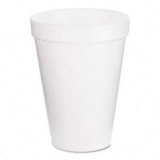 These white Styrofoam cups are ideal for coffee, tea, hot chocolate or 