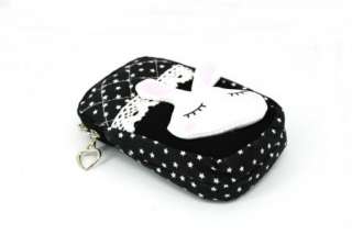Kawaii rabbit multifunctional mobile cell phone camera bag pouch case 