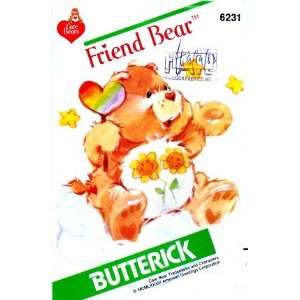   6231 Vintage Sewing Pattern Friend Care Bear Arts, Crafts & Sewing