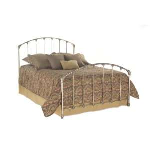  Fashion Bed Group Oscar King Bed with Frame, Gold Frost 