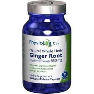 Physiologics GingerRoot 550 Mg 100 Caps Health & Personal 