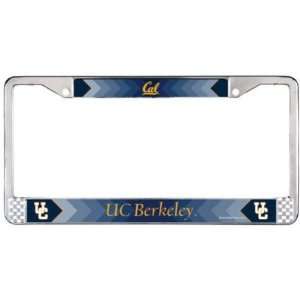  CAL BEARS OFFICIAL LOGO METAL LICENSE PLATE FRAME: Sports 