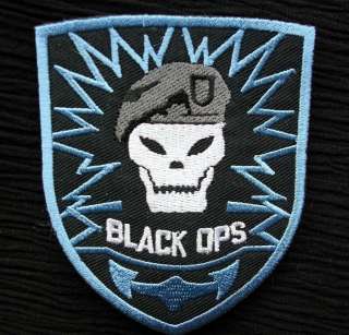 CALL OF DUTY PS3 XBOX BLACK OPS SOG SEALS VELCRO PATCH  