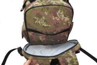 ARMY DSLR CAMERA BACKPACK BAG Laptop Area &Tripod Strap  