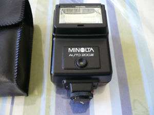 MINOLTA Auto 200X Flash Unit for MINOLTA Film Camera  