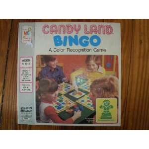  Vintage 1978 Candy Land Bingo Game By Milton Bradley 