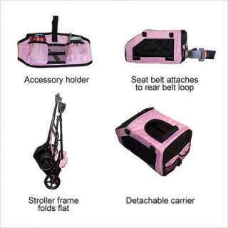 Pet Gear Dog Cat Carrier Strollers Car Seat PG8500PI  