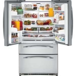  PGSS5NFYSS 24.9 cu. ft. Bottom Double Drawer Freezer Refrigerator 