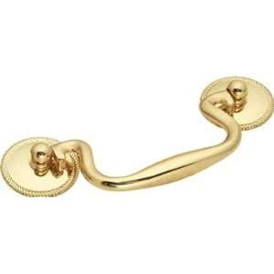    Hickory Hardware P21 Polished Brass Bail Pulls: Home Improvement