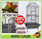   new large bird cage dometop open perch blac $ 176 79 20 % off $ 220 99