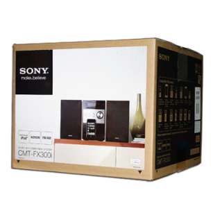 NEW Sony CMT FX300I HI FI Audio CD Player iPod Cradle Stereo System 