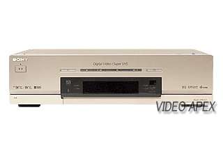 Sony ES WV DR7 DV MiniDV SVHS VHS Player Recorder VCR  