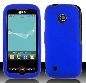   BLUE Faceplate Protector Snap On Hard Case Cellphone Cover  