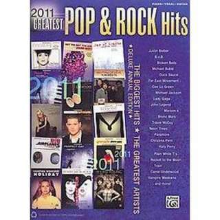 2011 Greatest Pop & Rock Hits (Paperback).Opens in a new window