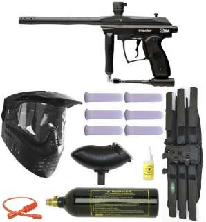 Spyder XTRA Paintball Marker Gun MEGA Set   Black  