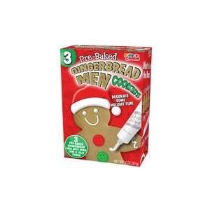 Pre Baked Gingerbread Men Cookies 3ct.:  Grocery & Gourmet 