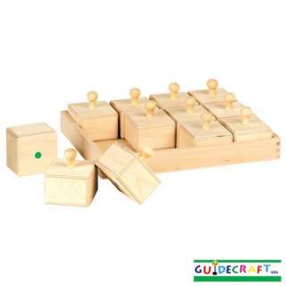 New Guidecraft Childrens Kids Sound Box Wooden Puzzle Set  