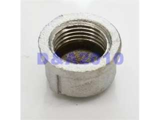 Stainless steel Pipe fitting Cap 1/2 threaded Type 304  