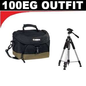  Canon Deluxe Gadget Bag 100EG + Deluxe Tripod for EOS 5D 