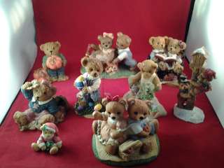   Home Interiors and Gifts Collectible Bear Figurines  Nice Lot  