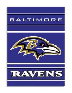 Baltimore Ravens Football 28x40 Double Sided Flag  