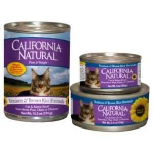    California Natural Canned Cat Food Case Venison