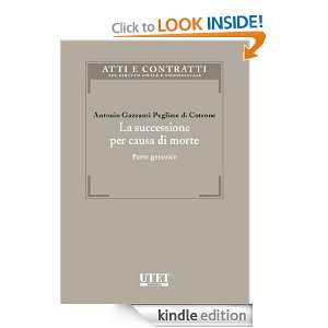 La successione per causa di morte (Italian Edition) Antonio Gazzanti 