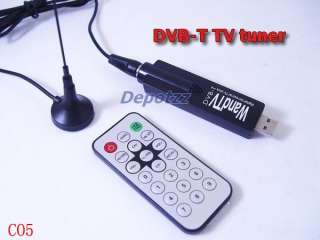 USB HDTV DVB T DIGITAL TV TUNER LAPTOP PC COMPUTER CARD  