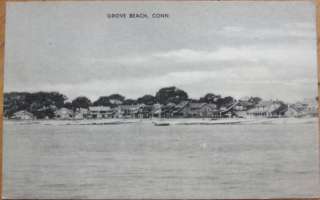 1940 Postcard   Grove Beach   Connecticut, Conn, CT  