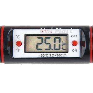 Digital Food Cooking Thermometer Kitchen Meat  50 300°C  
