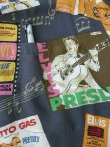 Collectible ELVIS PRESLEY Camp Shirt by REYN SPOONER~Blue Hawaii 