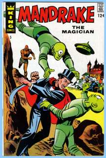 MANDRAKE THE MAGICIAN # 5 Brick Bradford KING COMICS 1967 Fine FREE S 
