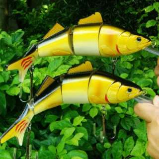 2xTOP Jointed Swimbait Crankbaits Fishing lures 22cm F7  