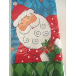  Christmas Event Xmas Whimsey Santa Claus Buffet / Guest Towel 