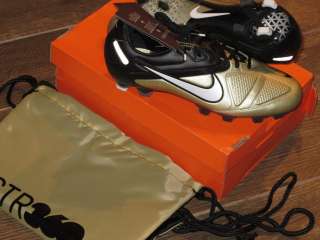 NEW Nike CTR360 Maestri II FG SIZE 10 Metallic Gold/Black Mens Soccer 
