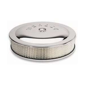  Moroso 65946 14IN CHROME AIR CLEANER: Automotive