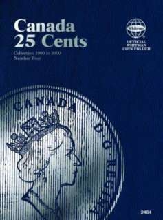 Whitman Coin Folder # 2484 Canada 25 Cents  
