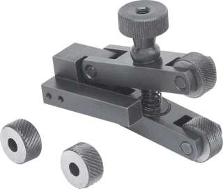 Small Clamp Type Knurling Tool with Two Pairs of Knurls (Ref 391201 