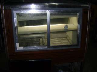 Refrigerated Deli Display Case 50 2 Rear Sliding Doors COLD  