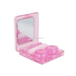  Cute Hello Kitty Contact Lens Case Box Kit Pink 