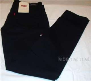 NWT~Levis 531 Womens Low Skinny Stretch Black Jeans Slim Fit Black 