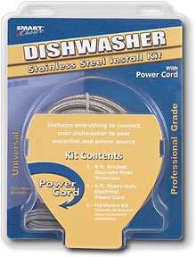 Smart Choice Dishwasher Stainless Steel Install Kit  