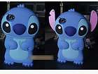 BLUE 3D Stitch Movable Ear Flip Hard Case Cover Skin fo